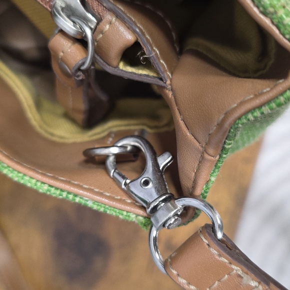 Relic by Fossil Woven Canvas Top Handle Crossbody Bag - Picture 13 of 16